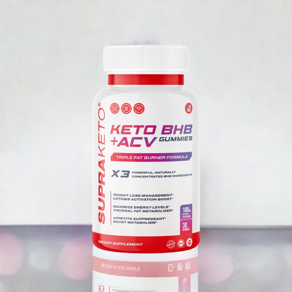 Supra KETO BHB + ACV Gummies – Supercharge Your Weight Loss Journey!
